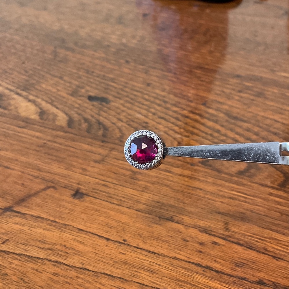Pandora Cerise Radiant Hearts Charm